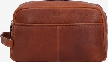 Burkely Toilettas 'Antique Avery' in Bruin: voorkant