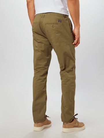 BLEND - Slimfit Pantalón chino en verde