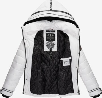 MARIKOO Winter Jacket 'Hasimausi' in White