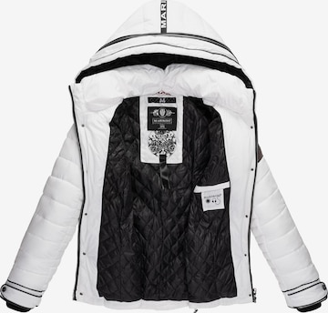 MARIKOO Winter Jacket 'Hasimausi' in White