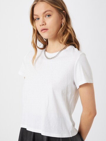 GAP Shirt 'SS SHRUNKEN TEE' in White