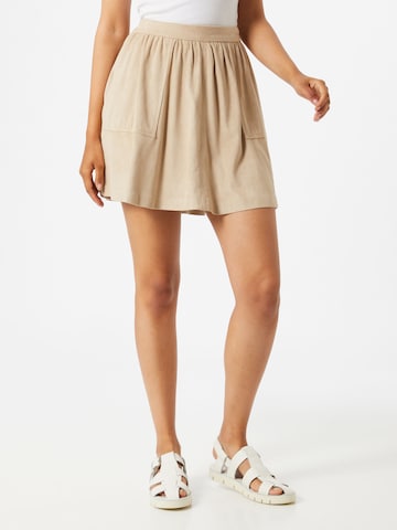 VILA Skirt 'CHOOSE' in Beige: front