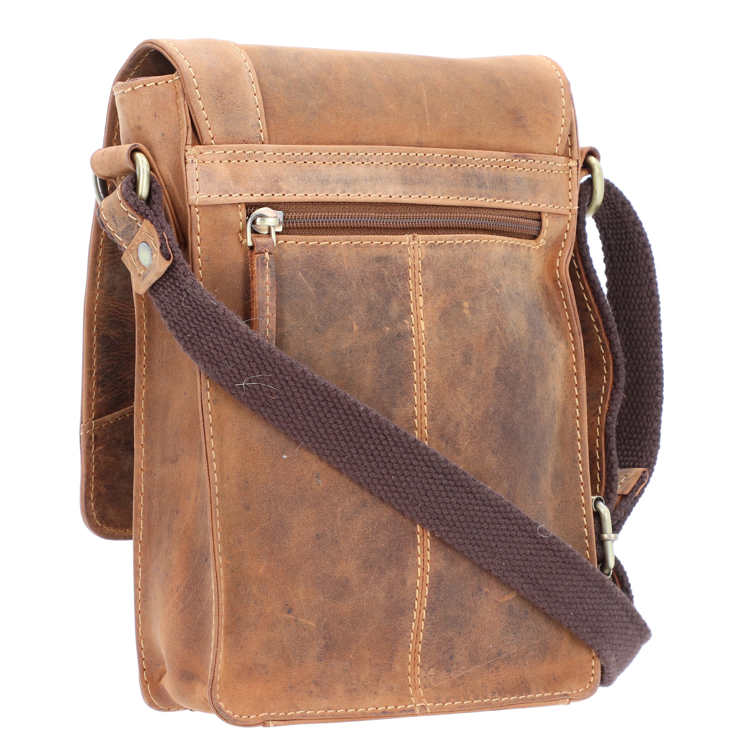 Sac à bandoulière GREENBURRY en marron