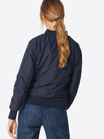 Urban Classics Between-Season Jacket in Blue: back