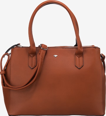 TOM TAILOR Shopper 'Roma' in Bruin: voorkant