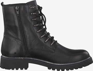 Bottines à lacets TAMARIS en noir : sur le côté