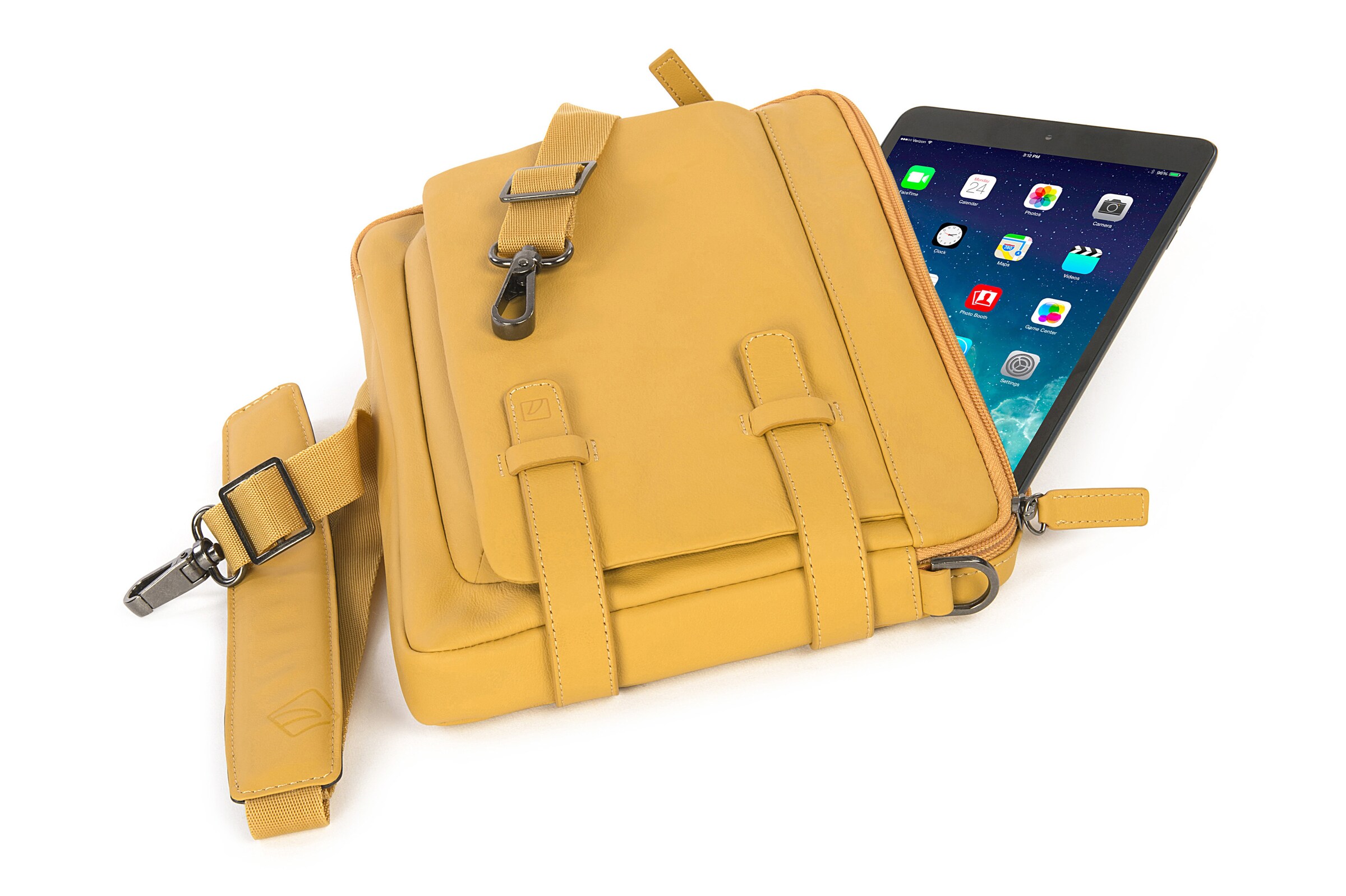 TUCANO Umhängetasche in Gelb