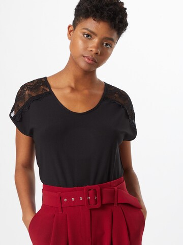 VERO MODA Shirt 'Milla' in Zwart