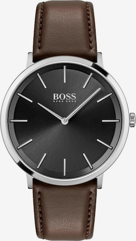BOSS Casual Uhr 'SKYLINER' in Braun: front