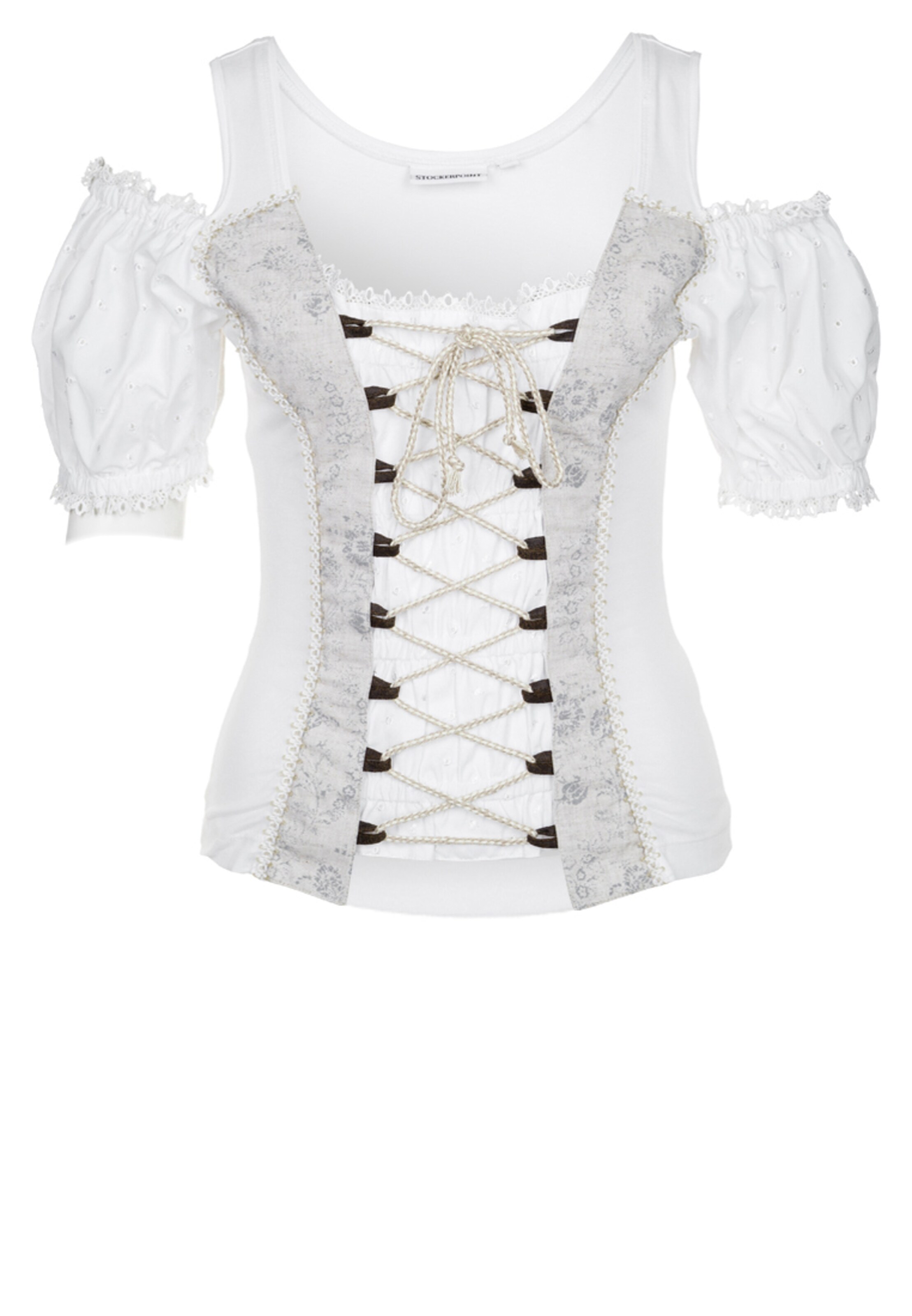 STOCKERPOINT - Trachtenshirt in weiß