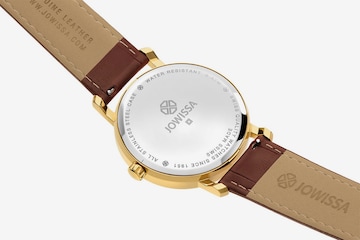 JOWISSA Analog Watch 'Magno' in Brown