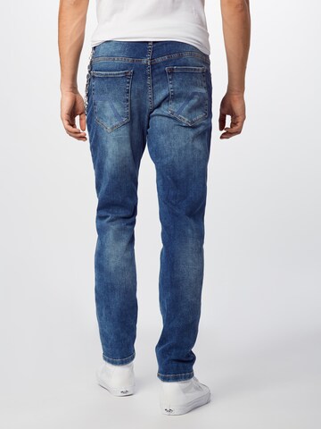 QS Slimfit Jeans in Blauw: terug