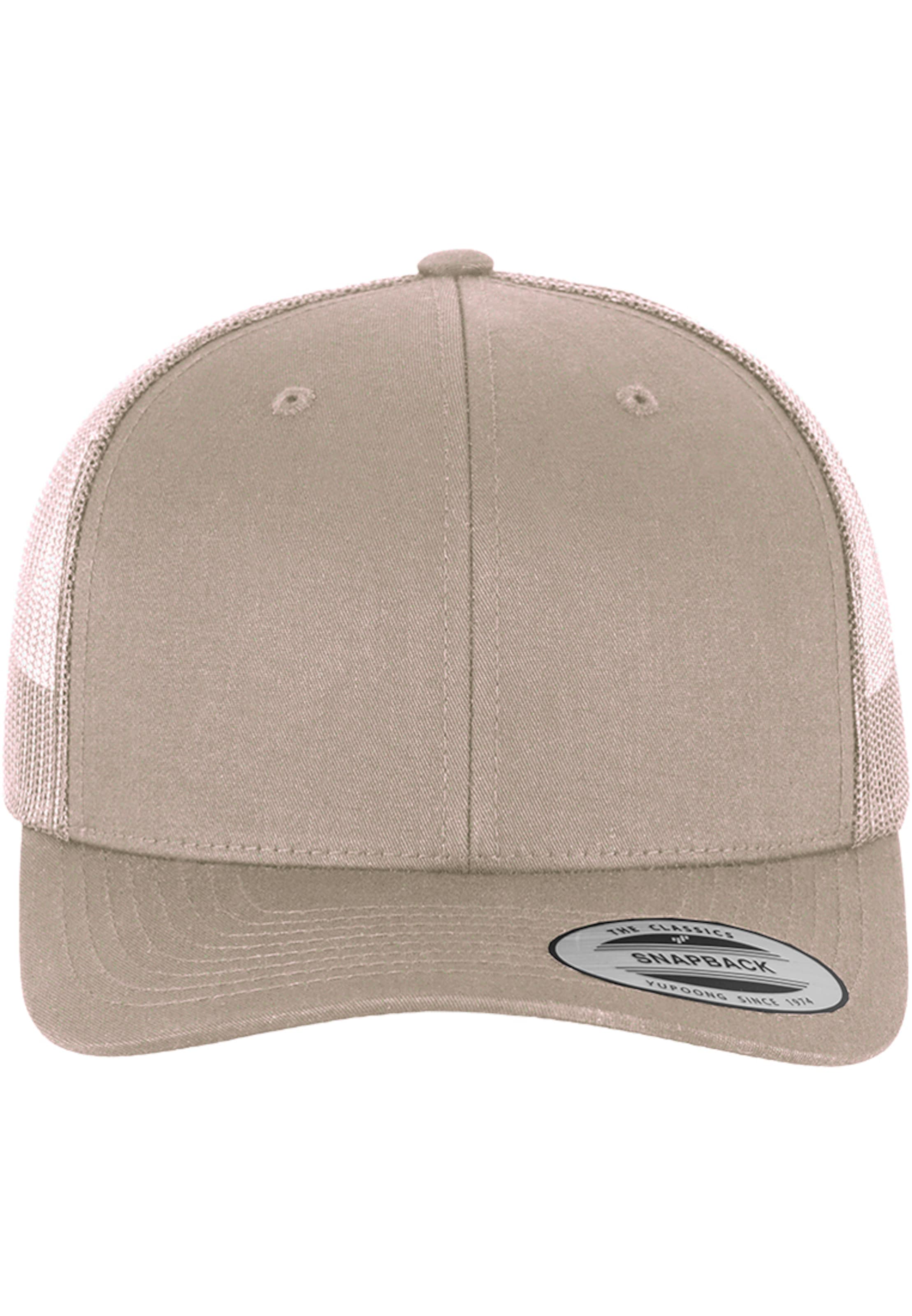Flexfit Cap 'Retro Trucker' in Braun: Vorderseite