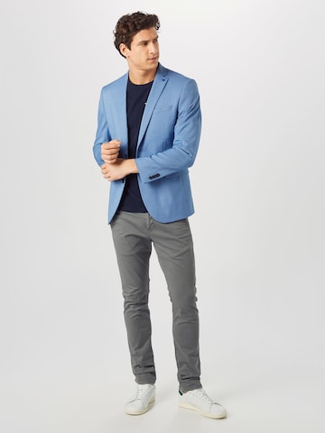 s.Oliver BLACK LABEL Slim Fit Sakko in Blau