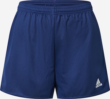 ADIDAS SPORTSWEAR Normální Sportovní kalhoty 'Parma 16' – modrá: přední strana