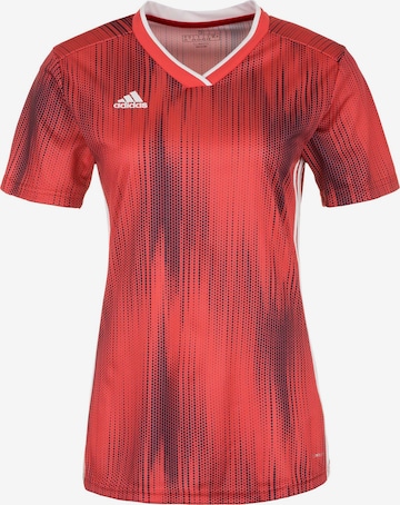 ADIDAS SPORTSWEAR Performance Shirt 'Tiro 19' in Red: front