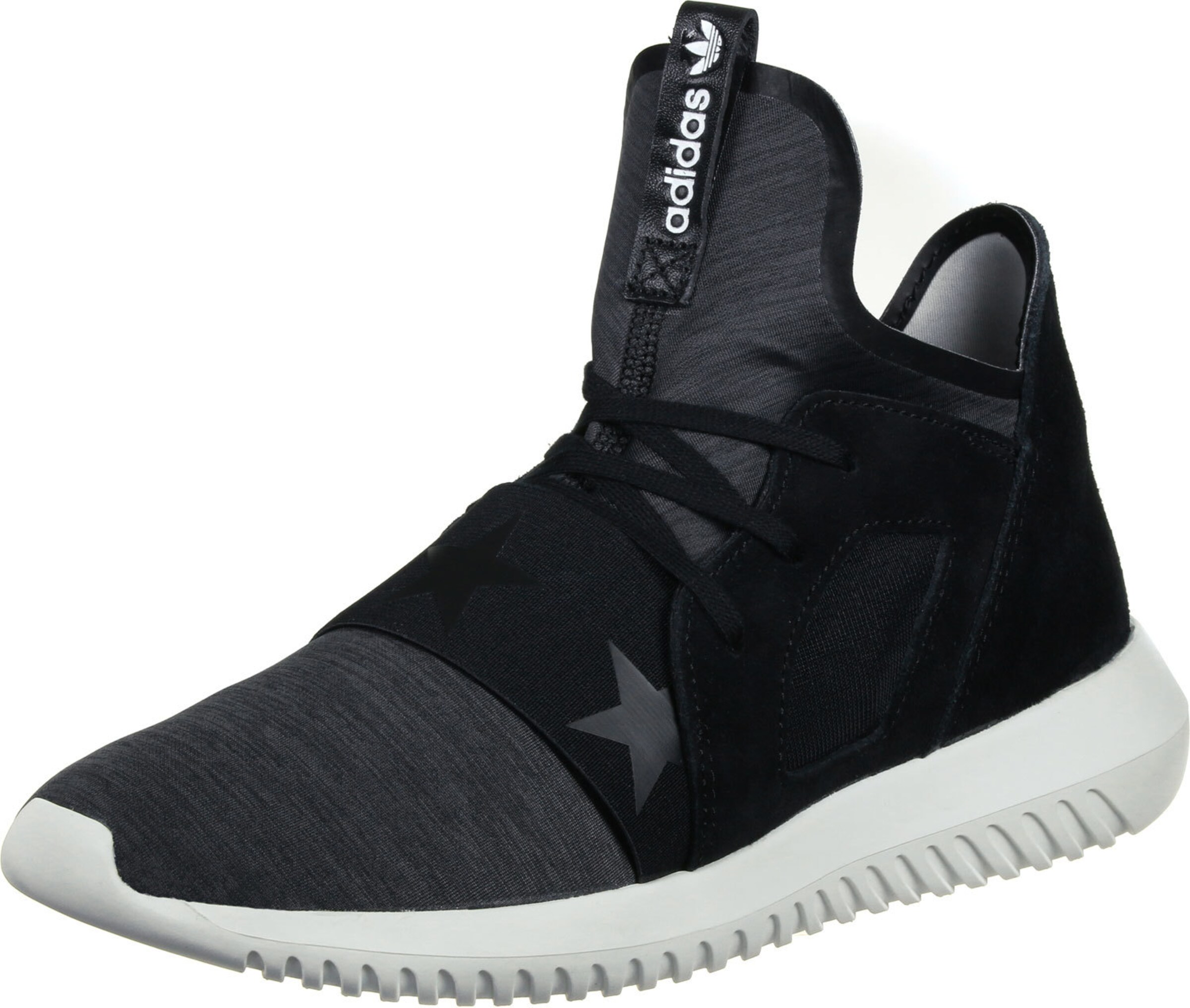 Baskets basses 'Tubular Defiant W' ADIDAS ORIGINALS en noir : devant