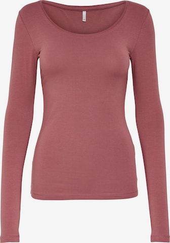 T-shirt ONLY en rose : devant