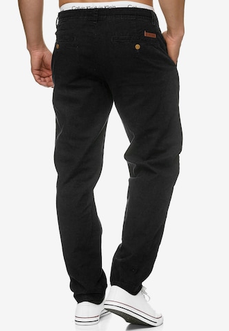Regular Pantalon 'Veneto' INDICODE JEANS en noir