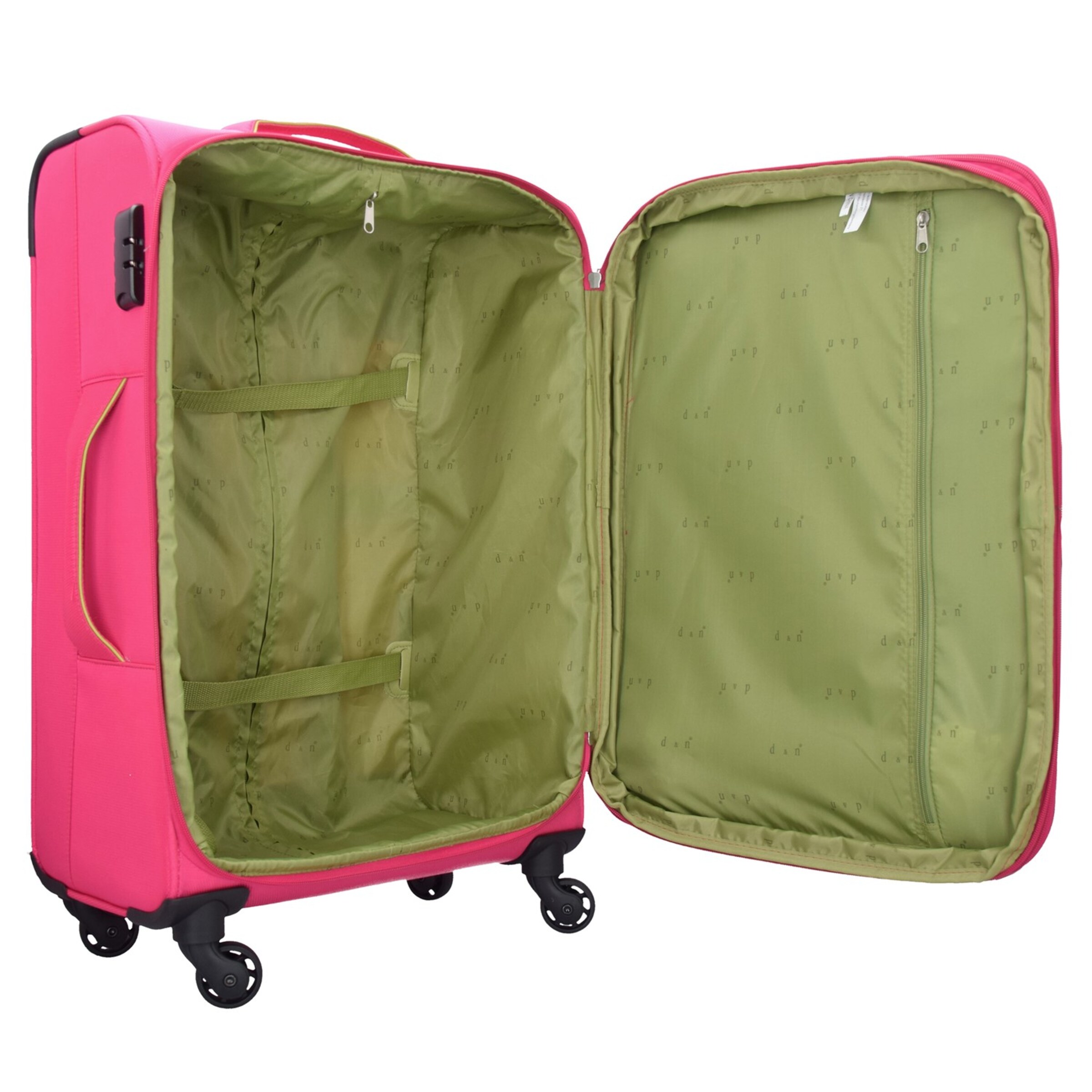 D&N Suitcase set in Pink