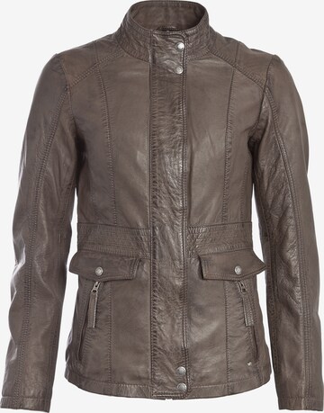 MUSTANG Between-Season Jacket 'Jasmin' in Brown: front