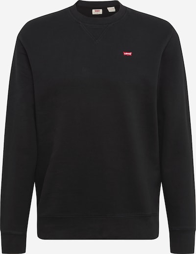 LEVI'S ® Sweatshirt 'The Original HM Crew' in de kleur Rood / Zwart / Wit, Productweergave