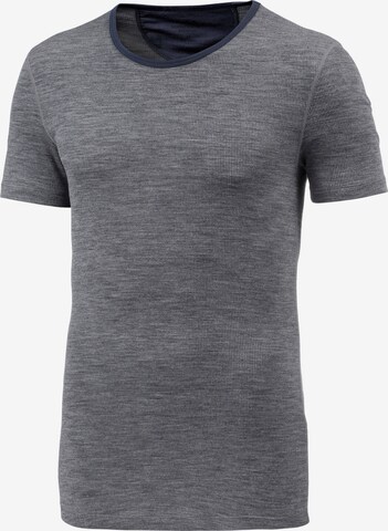 ICEBREAKER Base Layer 'Anatomica' in Grey: front