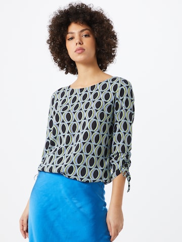 Cartoon Blouse in Blauw: voorkant