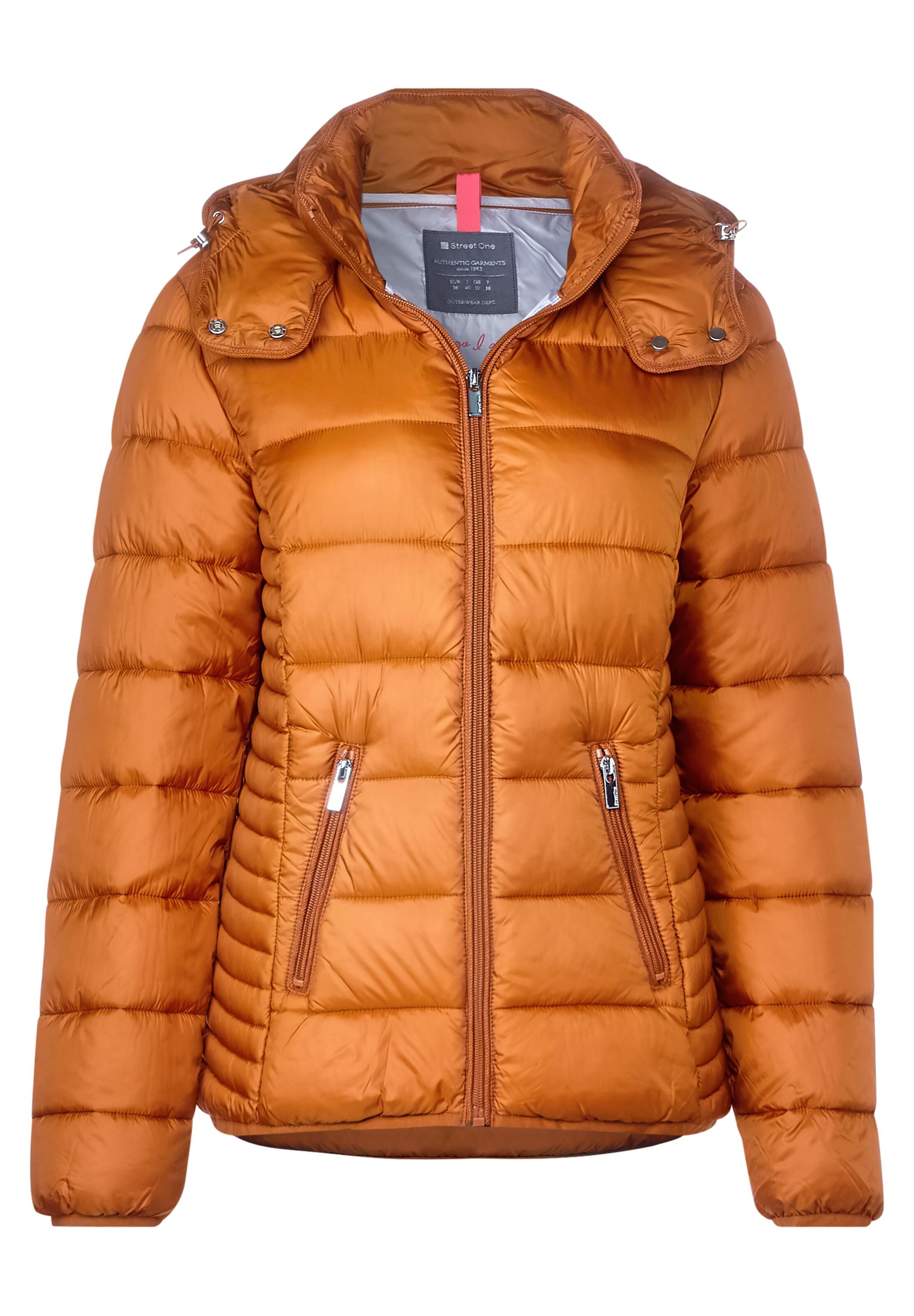 STREET ONE - Tussenjas 'Vilma' in de kleur Cognac