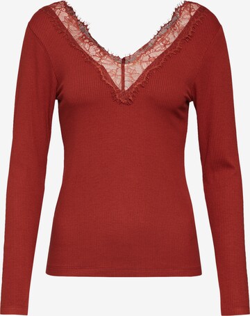 ABOUT YOU Shirt 'Maithe' in Rood: voorkant