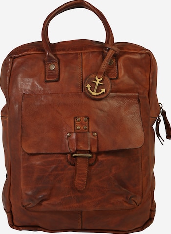 Harbour 2nd Backpack 'Utopia' in Brown: front