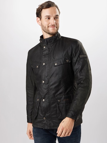 Barbour International Regular Fit Jacke 'Duke' in Grün: predná strana