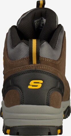 SKECHERS Schnürboots 'Relment-Pelmo' in Braun