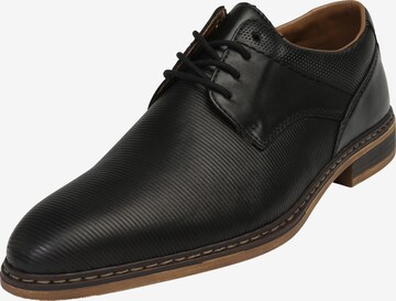 Rieker Lace-Up Shoes in Black