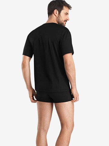 Hanro T-Shirt ' Cotton Sporty ' in Schwarz