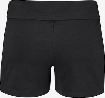 BEACH TIME Slimfit Kalhoty – černá