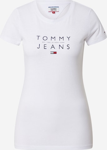 Tommy Jeans Särk, värv valge: eest vaates