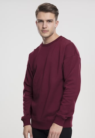 Urban Classics Sweatshirt in Red: front