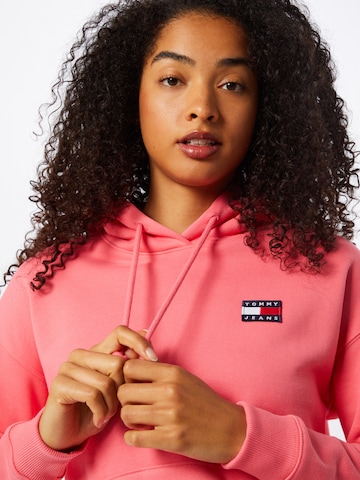 Sweat-shirt Tommy Jeans en rose