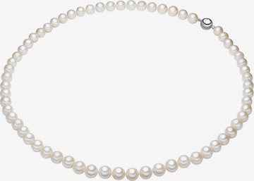 Valero Pearls Necklace in White: front