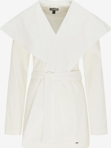 DreiMaster Vintage Summer Coat in White: front