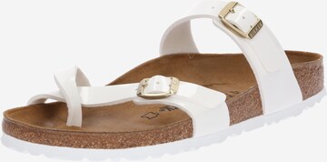 BIRKENSTOCK Teenslipper 'Mayari' in Wit: voorkant