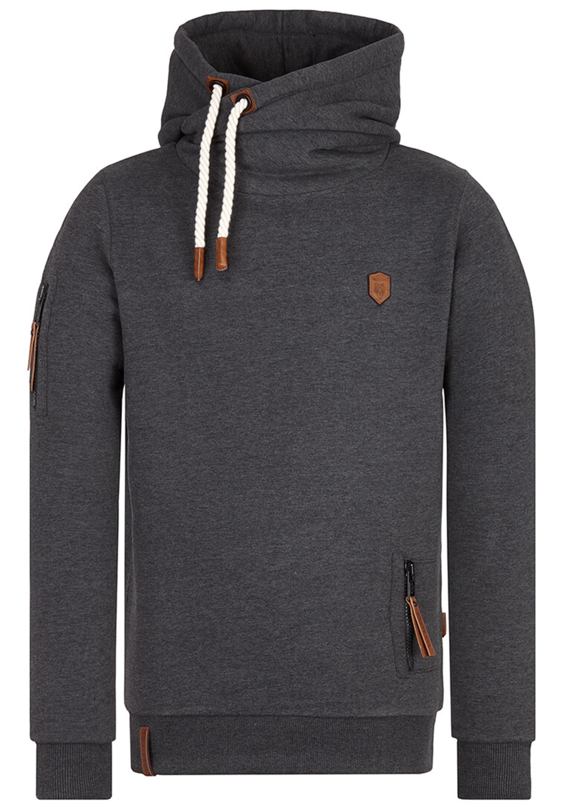 naketano Sweatshirt in Grey: front