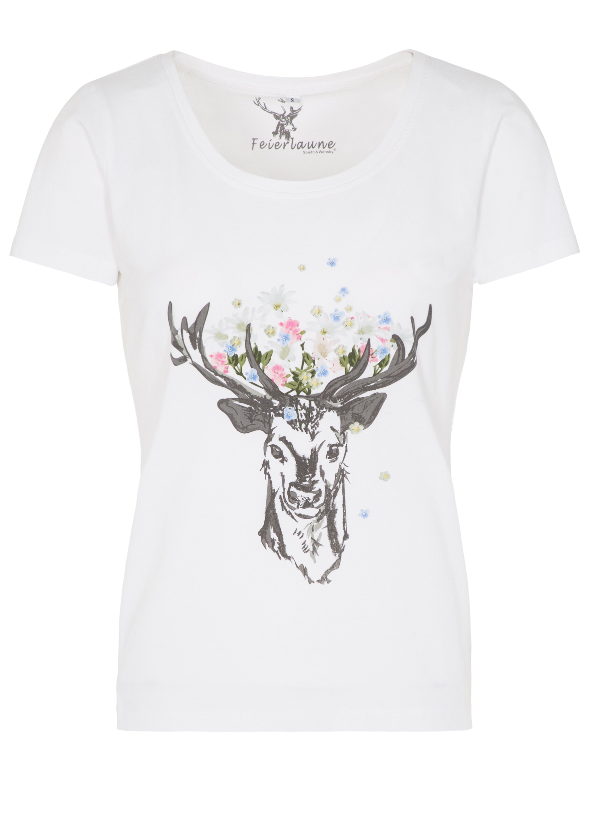 SPIETH & WENSKY - T-Shirt 'Kiefer' in mischfarben