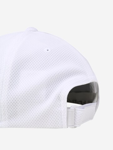 Cappello da baseball 'Hybrid' di Flexfit in bianco