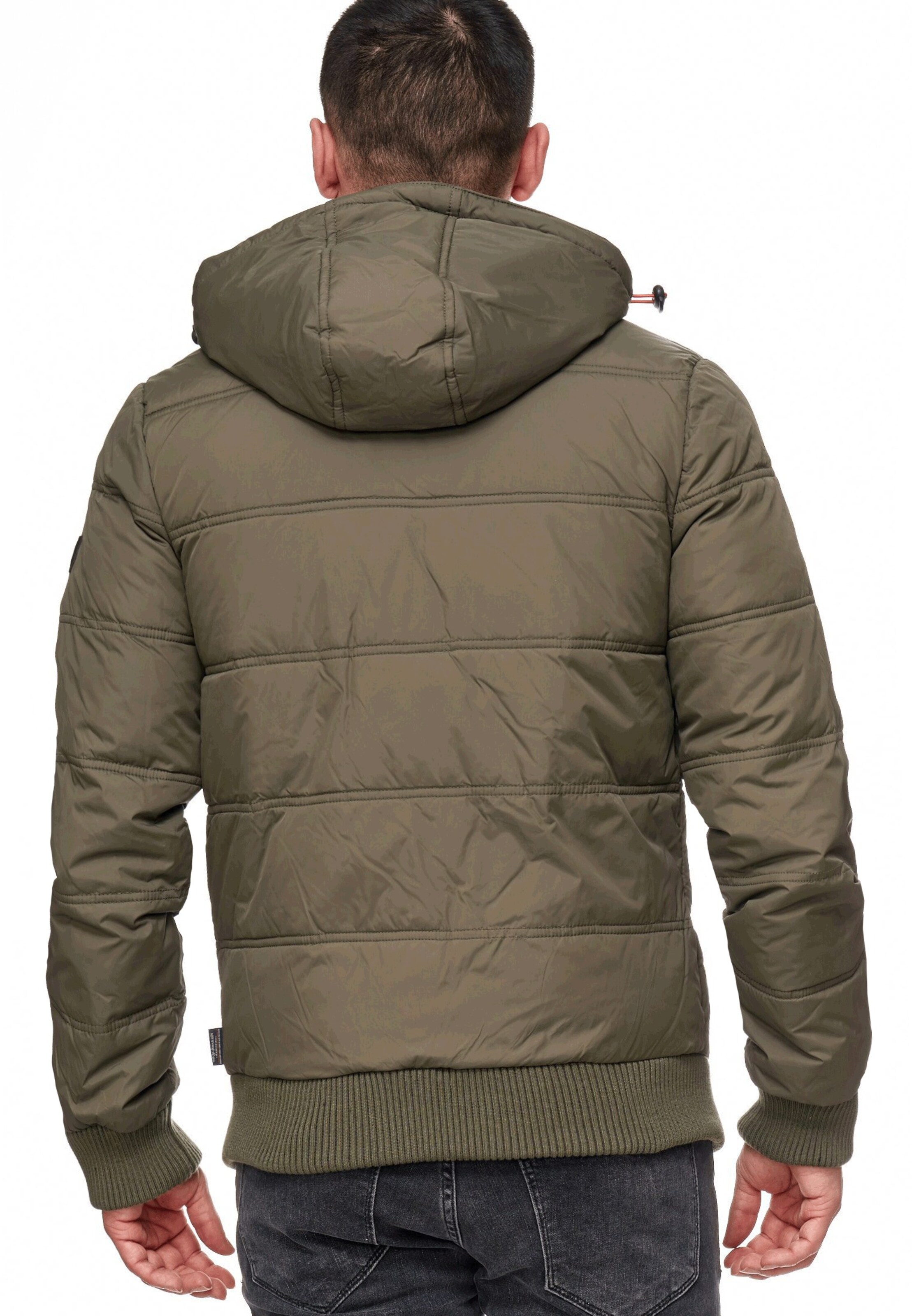 INDICODE JEANS Winterjacke 'Adrian ZA' in Grün