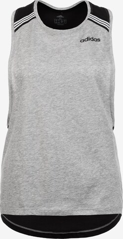 ADIDAS PERFORMANCE Sporttop in Grau: predná strana