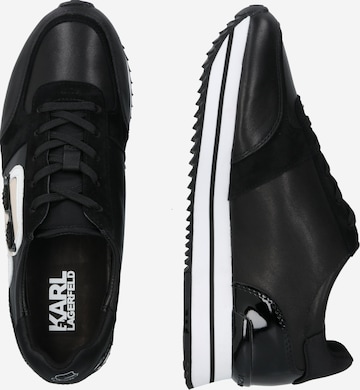 Karl Lagerfeld Sneakers 'VELOCITA II Karl Ikonic Meteor' in Black