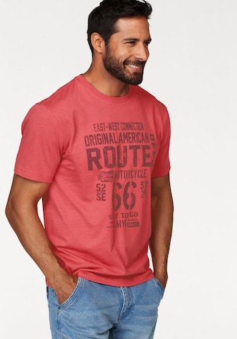 Man's World Shirt in Red: front
