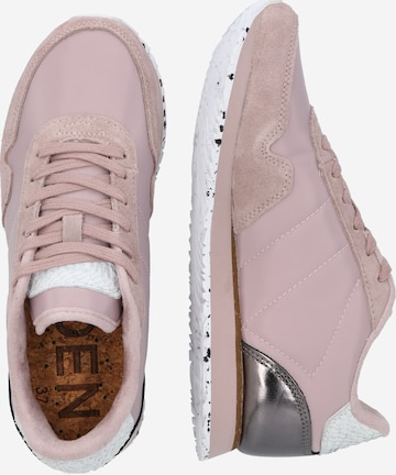 WODEN Låg sneaker 'Nora III' i rosa